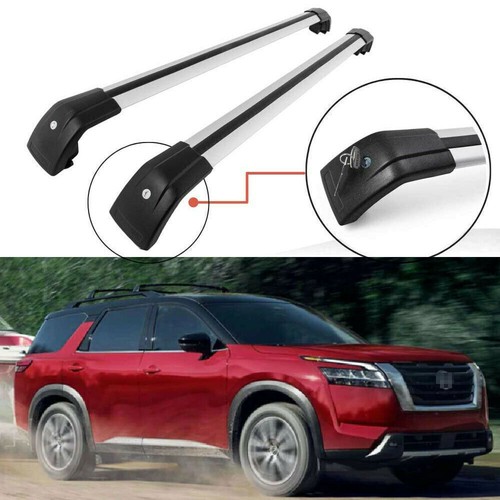 2pcs lockable roof rail rack - 2pcs,